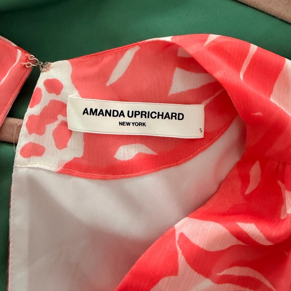 Amanda Uprichard Lela Romper Floral Pink Size Small Summery casual Everyday - Picture 2 of 6